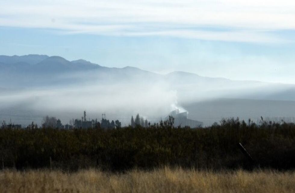 La nube de contaminación que preocupó a los mendocinos