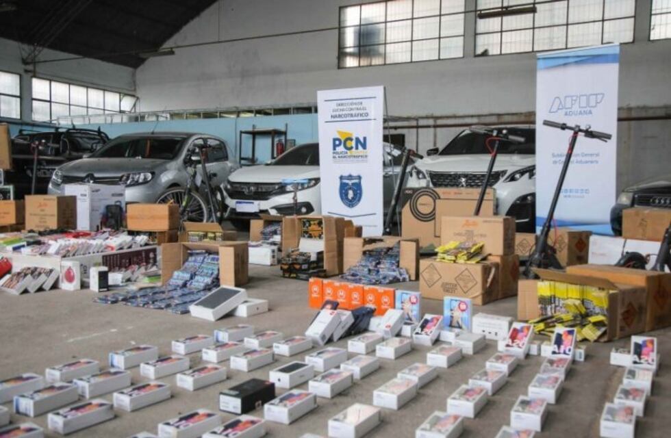 Secuestraron contrabando valuado en más de 350 millones de pesos