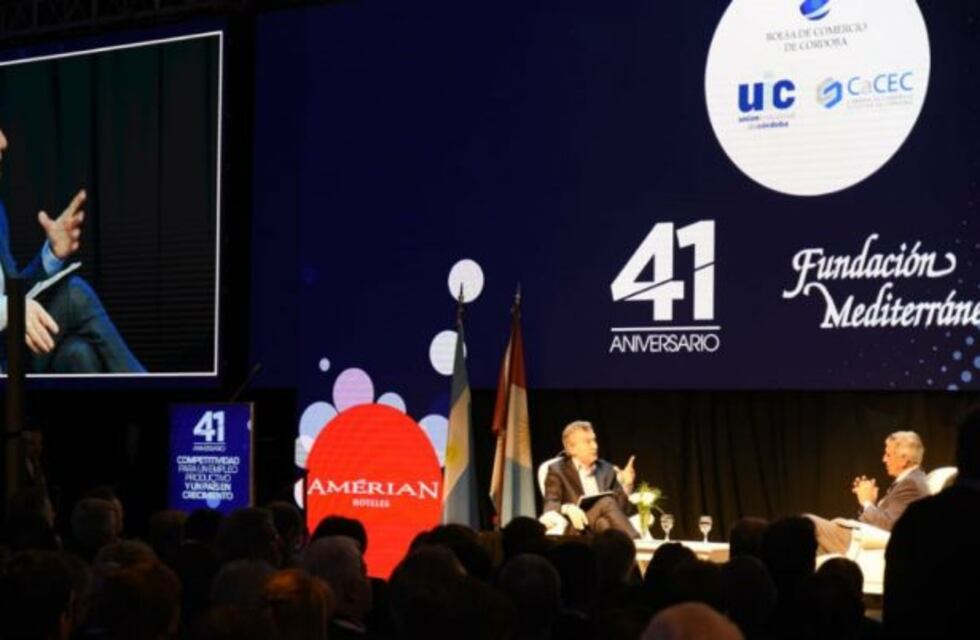 Macri en la Fundación Mediterránea: Tenemos mucho por hacer