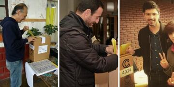 Fernando Rosúa, Roberto Sukerman y Seba Artola