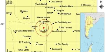 El epicentro del temblor fue al noroeste de San Luis\u002E