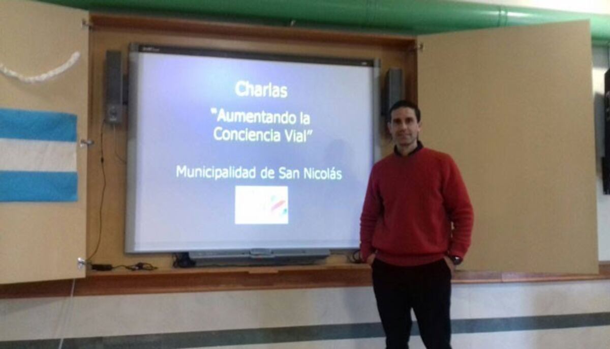 El encargado de brindar las charlas es Alexis Evdemon, analista de Seguridad Vial\u002E (El Portal de la Ciudad)