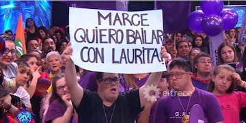 Fede baila con Laurita