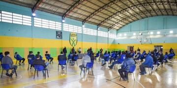 El Intendente se reunió con los trabajadores de la empresa de transporte público