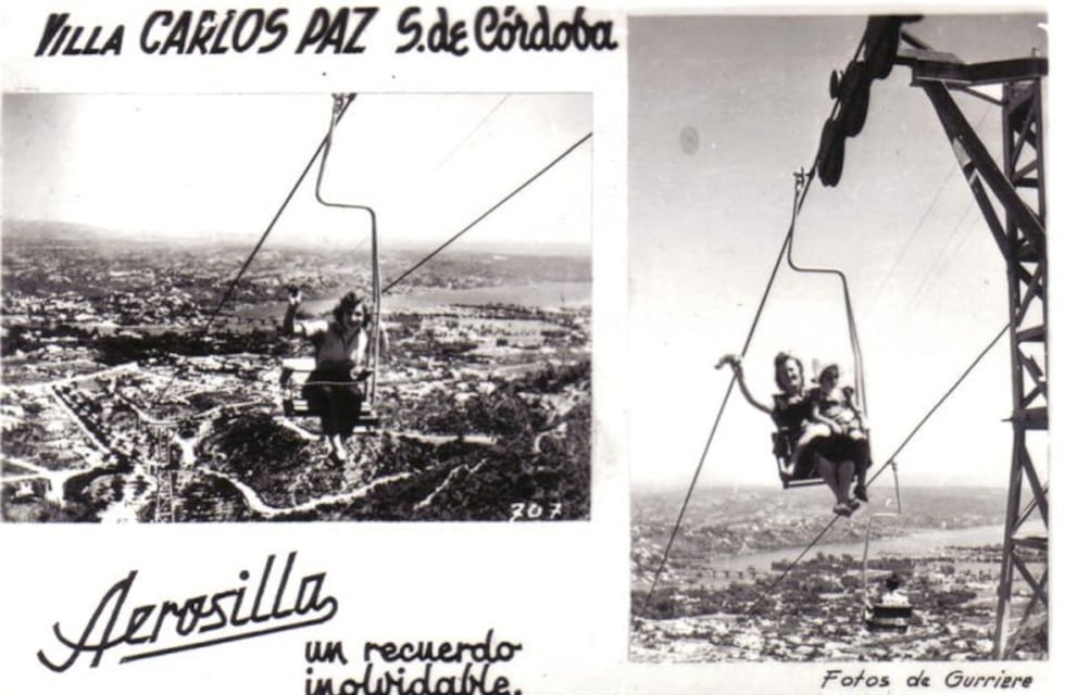 Se cumple un nuevo aniversario de la creación de la Aerosilla de Carlos Paz