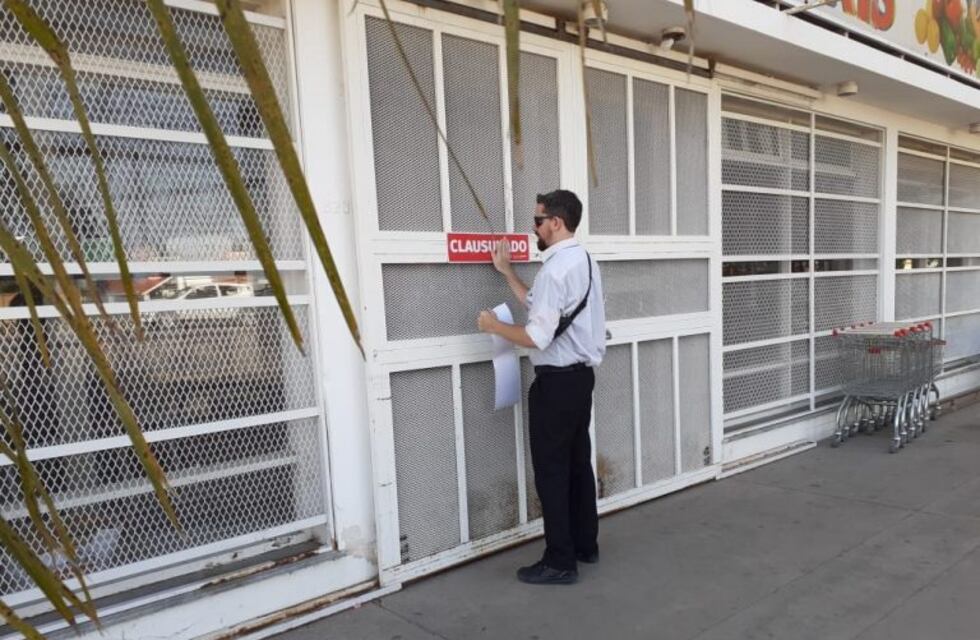 Segunda clausura para un supermercado chino