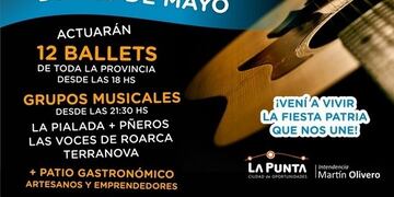 La Punta invita a celebrar el 25 de mayo\u002E