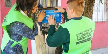 Clasificación de residuos- Gualeguaychú\nCrédito: MDG