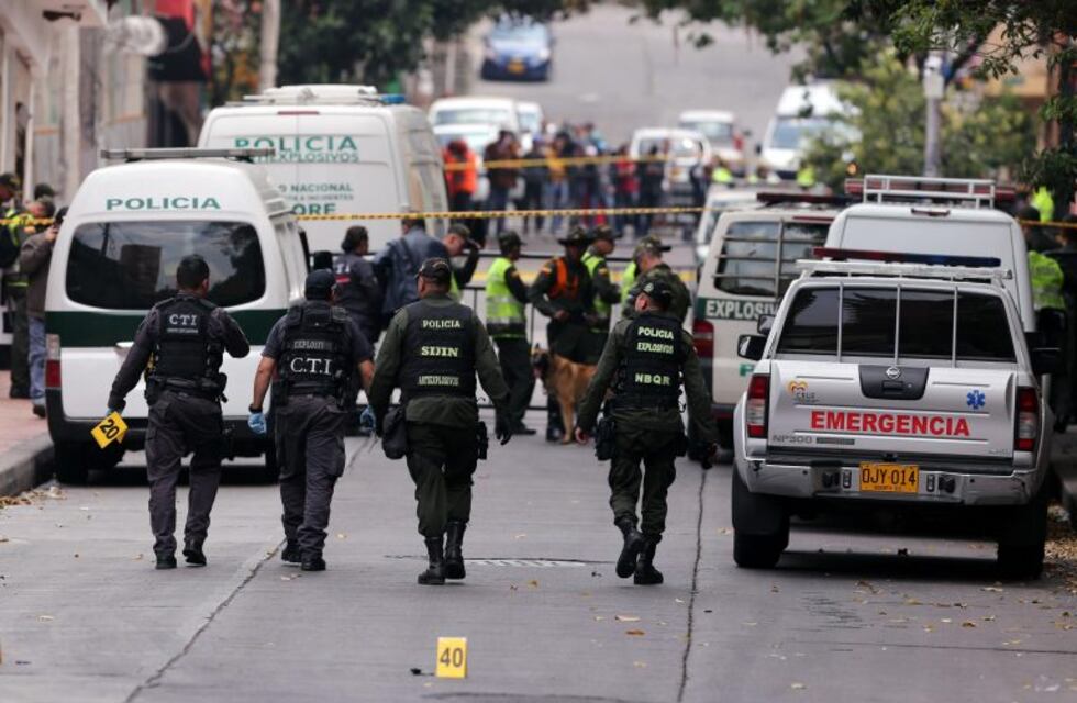 Así fue la explosión en Bogotá que dejó al menos 40 heridos