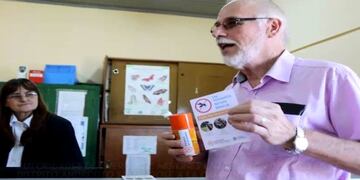 El presidente de Energía de Misiones contra el Dengue en Andresito