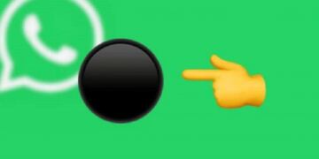 El botón negro de WhatsApp\u002E (Foto: Web)