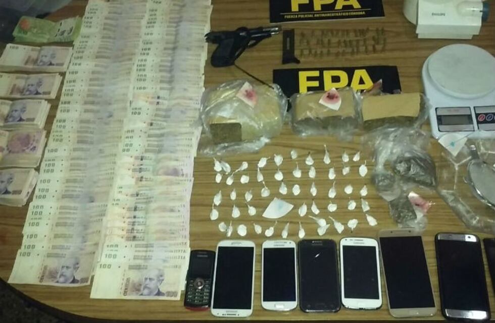 Incautaron más de 1900 dosis de marihuana en barrio Crisol