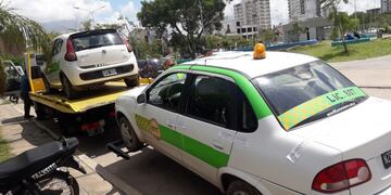 Secuestraron nueve remises de Resistencia por infracciones graves de tránsito\u002E