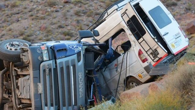 El choque producido esta mau00f1ana.