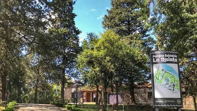 Parque Estancia La Quinta de Villa Carlos Paz\u002E (Foto: prensa municipal)\u002E