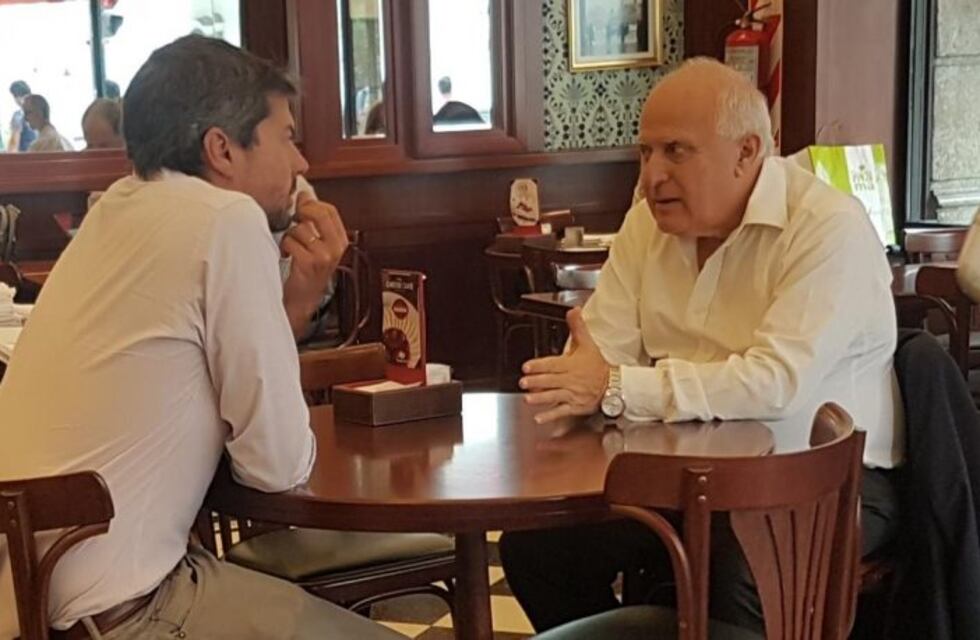 Lifschitz viajó a Buenos Aires y se reunió de nuevo con Matías Lammens