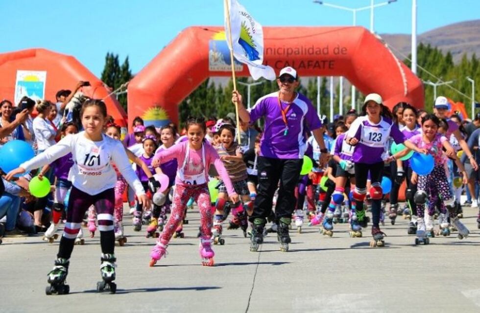Exitosa jornada de patín en la Fiesta del Lago