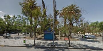 Robo en Plaza San Martin (Gentileza Mas Radio)