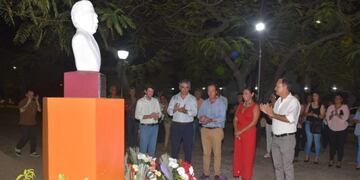 A 36 años de la vuelta a la democracia homenajearon a Raúl Alfonsín