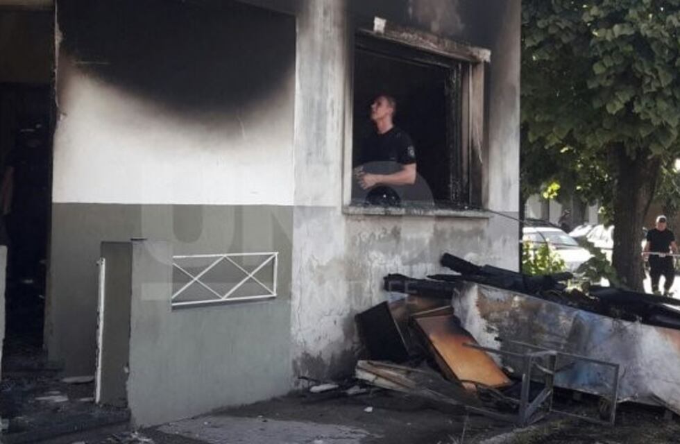 La travesura de unos chicos terminó con una casa incendiada