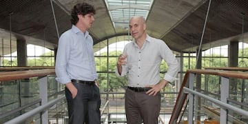 Martín Lousteau y Horacio Rodríguez Larrreta\u002E (Foto: Web)