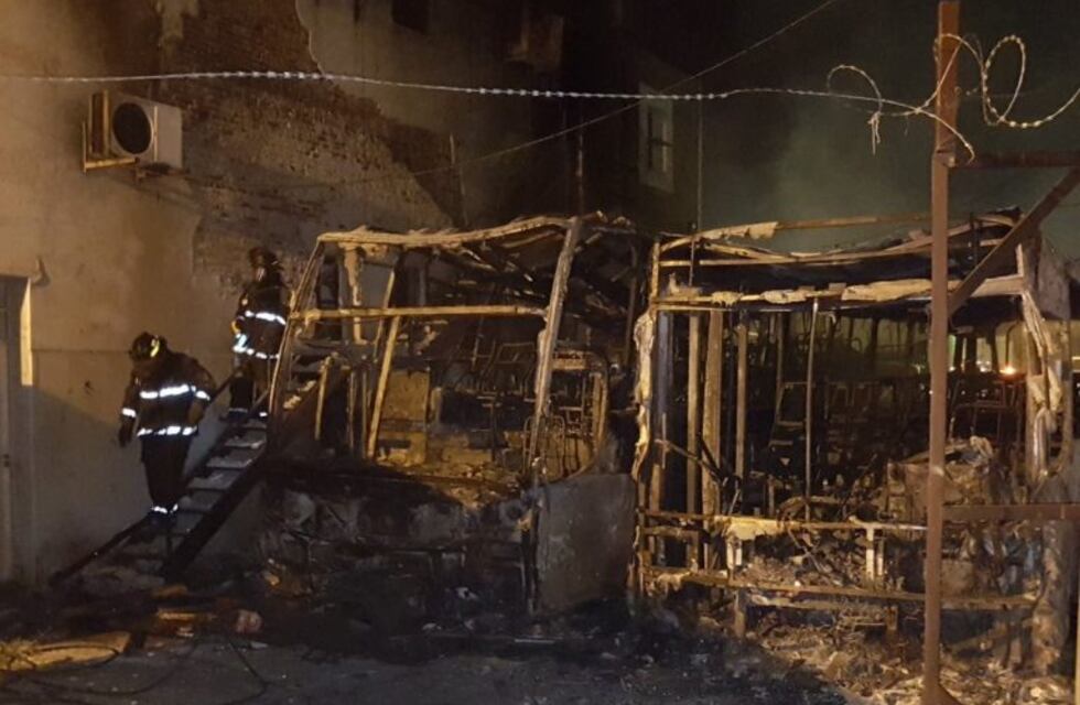 Un incendio ocurrido este sábado provocó importantes pérdidas en un galpón de Empresa Argentina