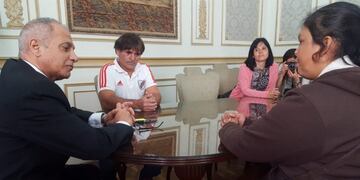 Los padres de Tamara se reunieron con los magistrados del Superior Tribunal de Justicia\u002E