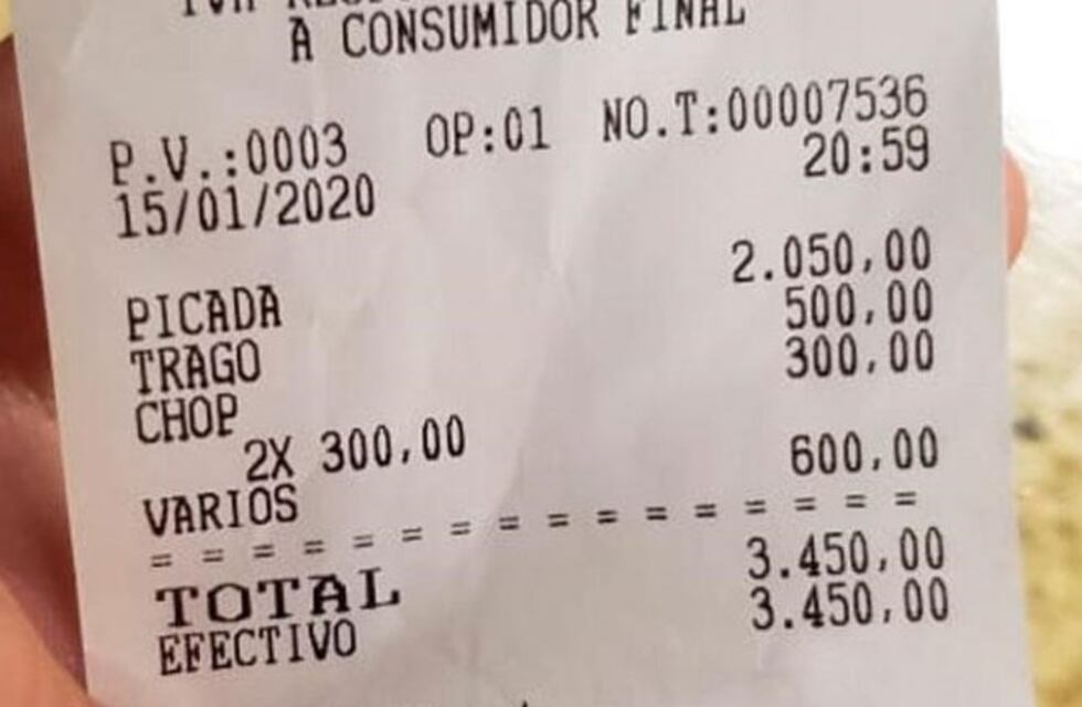 Turistas se sintieron estafados en un bar de Carlos Paz