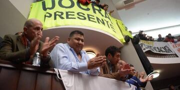 José Llugdar y Jorge Avila, los líderes petroleros, estuvieron en el recinto\u002E