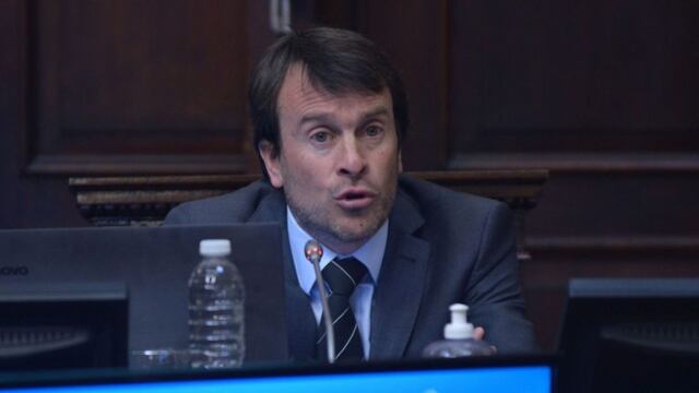 El ministro de Hacienda Lisandro Nieri, desglosó los números los números de la provincia. Gentileza Gobierno de Mendoza