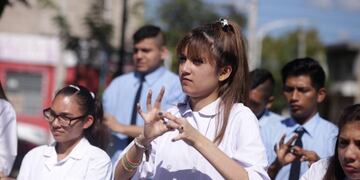 La Escuela Braille celebró su centenario\u002E (Twitter @jplichtmajer)