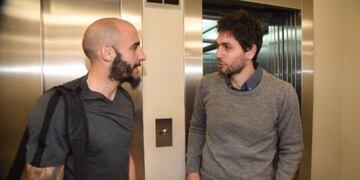 Germán Lux y Javier Pinola