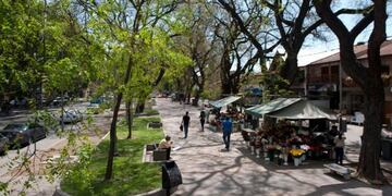 La Alameda de Mendoza es uno de los primeros espacios fundados en la Ciudad de la provincia.