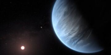 or primera vez, detectan agua en la atmósfera de un exoplaneta “potencialmente habitable”\u002E (Web)