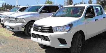 Las camionetas secuestradas a los gitanos\u002E