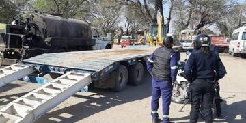 Trabajador municipal sufrió un grave accidente en Valle Viejo