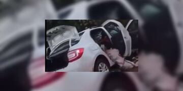 Dos de los fallecidos viajaban en un Renault Logan\u002E