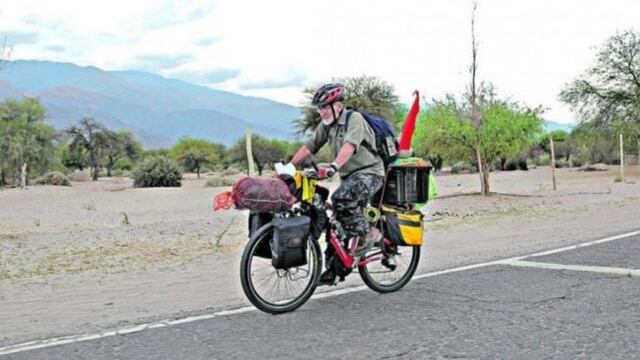 Rodolfo Itre tenía 68 años, había perdido a su familia en un accidente y salió a recorrer el país\u002E