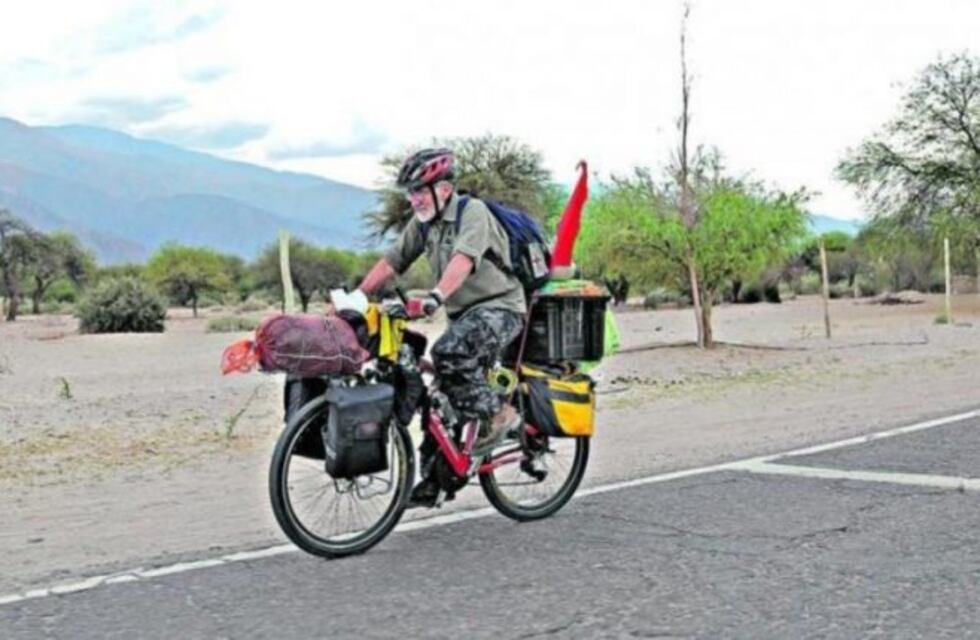 Murió atropellado en Mendoza mientras recorría el país