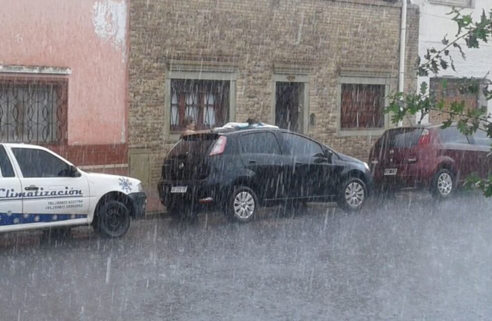 Cayeron 44 milímetros de agua durante el temporal en Salta