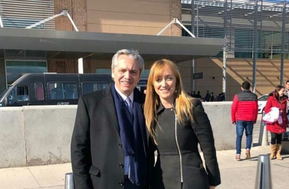 El Presidente se reunió con Anabel Fernández Sagasti por la multitudinaria marcha en Mendoza