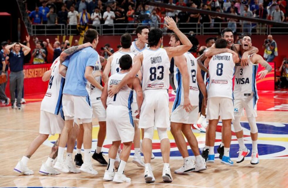 El emocionante festejo argentino en el vestuario tras la clasificación a la final en China 2019