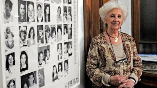 Estela de Carlotto se refirió a las “bolsas mortuorias” que aparecieron frente a la Casa Rosada.