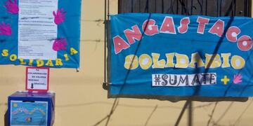 Vecinos de Angastaco organizaron una colecta para equipar al hospital tras su primer caso positivo de coronavirus (Facebook Angastaco Solidario)