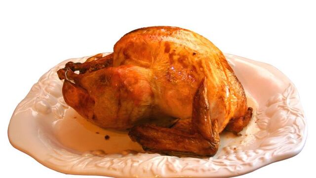 Pavo asado\u002E