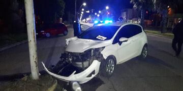 Conductor borracho chocó en Constitución (Foto: Transporte/Tránsito\n@TyTMardelPlata)