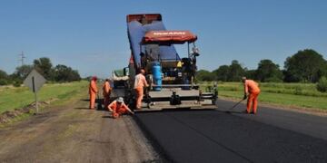 Trabajos en la Ruta