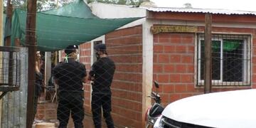 Vivienda donde vivía la menor fallecida en Posadas con signos de brutales agresiones sexuales\u002E (MisionesOnline)