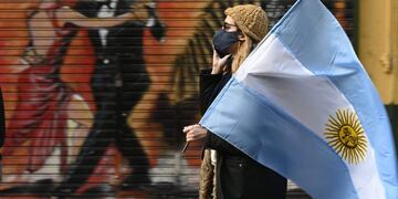 Coronavirus en Argentina\u002E (Juan MABROMATA / AFP)