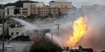 Incendio en San Francisco (AP Photo/Jeff Chiu)